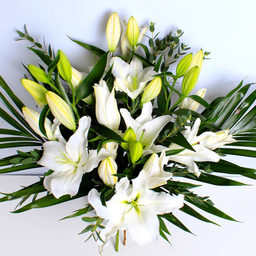 White Lily Bouquet - Image 2