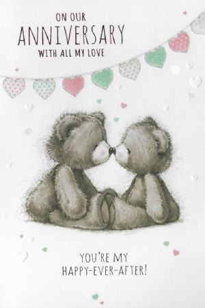 On Our Anniversary Greeting Card